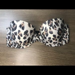 VS PINK strapless push up bra